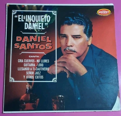 Daniel Santos El Inquieto Daniel VELVET LPV-1307  VG/VG#7236 - Image 1 of 4