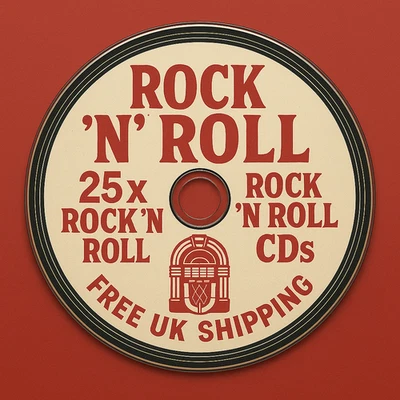25 x Rock n Roll CDs -   50s 60s Rockabilly Oldie Classic Vintage NextDay UK P&P - Image 1 of 4