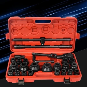 3/4" Dr Metric Impact Socket Set 27 PCS 21-65 mm Shallow Socket AU - Picture 1 of 10