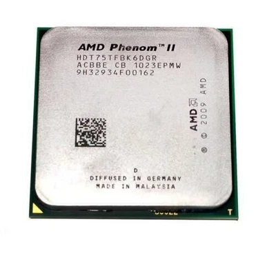 AMD Phenom II X6 1075T HDT75TFBK6DGR Six-Core 3.0GHz Socket AM3 CPU Processor - Image 1 of 4