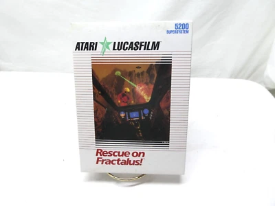 Rescue on Fractalus! LUCASFILM Atari 5200 SEALED - Image 1 of 4
