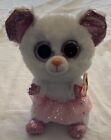 Ty Beanie Boos - Nina The 6" White Ballerina Mouse With Tags