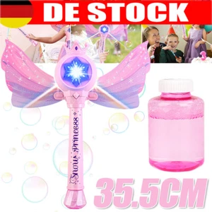 Schmetterling Bubble Maker Machine Seifenblasenmaschine Luftblasenmaschine - Bild 1 von 9