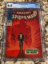 AMAZING SPIDER-MAN #50 CGC 6.0 OW/WH PAGES 1ST KINGPIN NEVER PRESSED LOOKS NICER