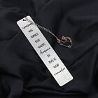 Stainless Steel Metal Bookmark Cat Letter Bookmarks Long Chain Cat Pendant
