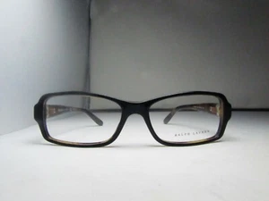 RALPH LAUREN RL 6107Q 5260 Black Havana 55-16-140 5689 - Picture 1 of 5