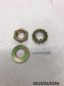 Front Spindle Lock Nut KIT for Jeep Cherokee XJ 1984-2001 DCVJ/XJ/019A - Picture 1 of 4
