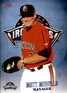 2014 Aberdeen Ironbirds Choice #22 Matt Merullo Winchester Massachusetts MA Card