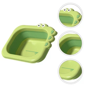 Baby Footbath Basin Collapsible Wash Tub Plastic Wash Basins - Picture 1 of 12