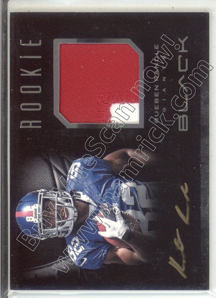 rueben randle rookie rc draft auto jersey patch giants lsu tigers 2C #/349 2012 - Image 1 of 1