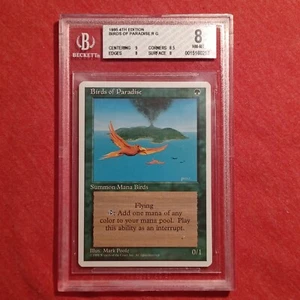 Magic The Gathering MTG Revised Edition: Birds of Paradise - BGS 8 - Picture 1 of 2