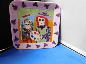SUSAN PALEY LADIES CLUB PLATE BELLA CASE "PORTRAIT OF GRANDMA" - Picture 1 of 4