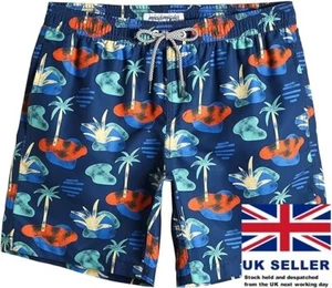 Pantalones Cortos de Natación MaaMgic Para Hombre Secado Rápido Bañador Corto con Forro de Malla - Imagen 1 de 8