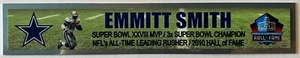 EMMITT SMITH DALLAS COWBOYS FULL COLOR NAME PLATE - Picture 1 of 1