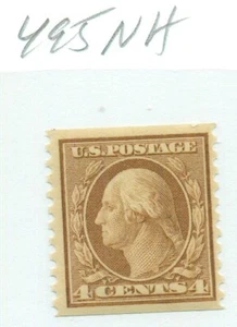 US #495, como nuevo nunca montado, Scott $21,50 - Imagen 1 de 1