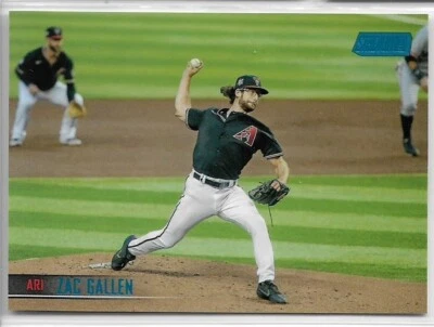 2021 Topps Stadium Club Zac Gallen #288 Blue Foil Parallel #'d /50 Diamondbacks - Image 1 of 2