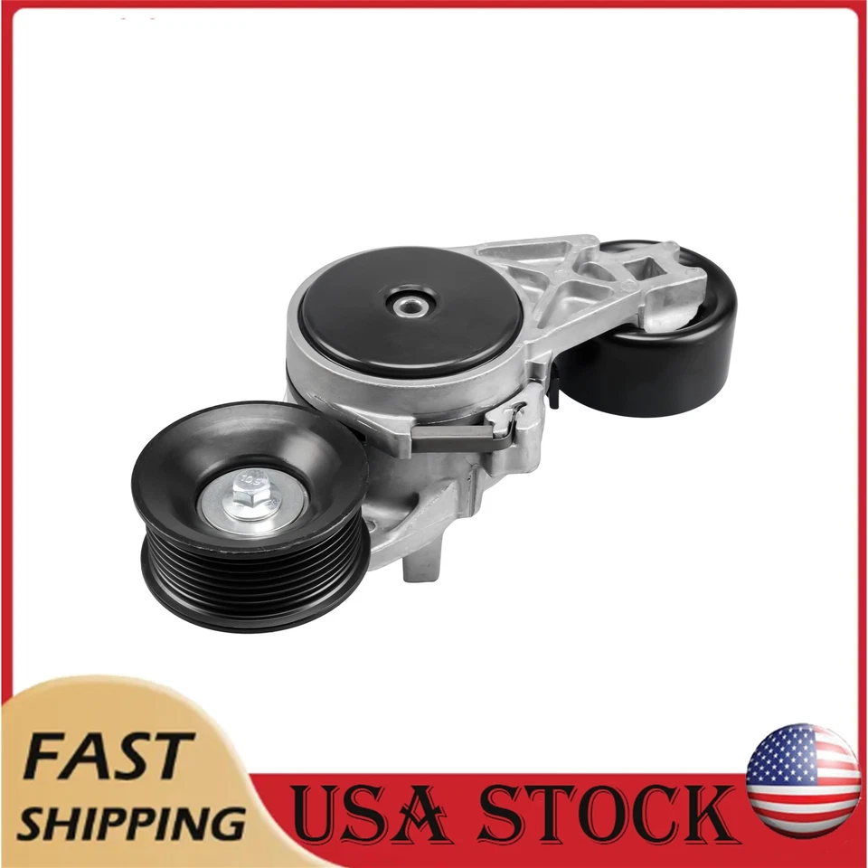 驱动皮带张紧器带滑轮 38257 适用于 2003 - 2007 福特 F-350 Super Duty 6.0TL — 第 1/4 张图片