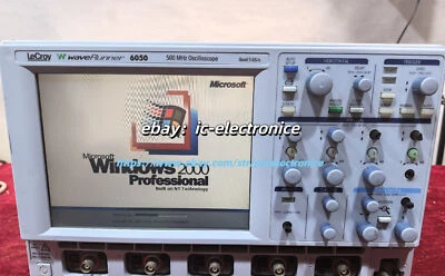 1pc Lecroy WaveRunner 6050 500MHz, 4-Ch, 5GS/s, 2/4 Mpts Digital Oscilloscope#ic - Image 1 of 4