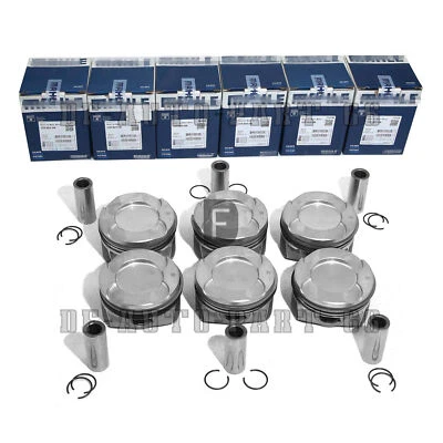 MAHLE 6X Pistons Φ84+0.5mm For BMW N55B30A F10 F20 F30 F80 M135i M235i X3 X5 X6 - Image 1 of 2