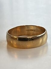 9ct Gold 5mm Wedding band size M