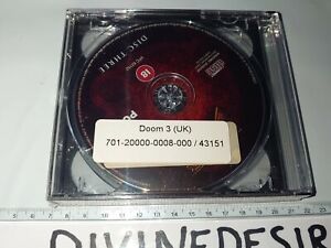 Doom 3 UK Windows 2000 XP PC CD ROM Original Shrink Wrap Not Retail Packaging