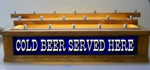 Color LED LIGHTED beer Tap handle DISPLAY 18 TAP COLD BEER w REMOTE CONTROL - Bild 1 von 1