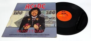 AC/DC Moneytalks 1990 Vinyl 12" Record Albert Productions Australia 1st Press - Picture 1 of 6