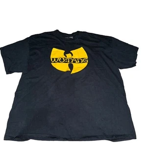 Camisa Wu Tang negra amarilla para hombre 2XL - Imagen 1 de 3