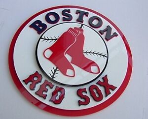 RED SOX 3D  sign art Jersey Monster BOSTON Hall XL set world series playoffs