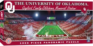OKLAHOMA SOONERS GAYLORD FAMILY STADIUM PUZZLE PANORAMICO 1000 PZ NCAA - Foto 1 di 3