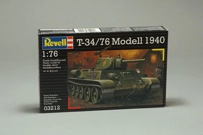Revell 03212 Kit Di Modellismo T-34/76 Modello 1940 1:76 1.Z119 - Immagine 1 di 4