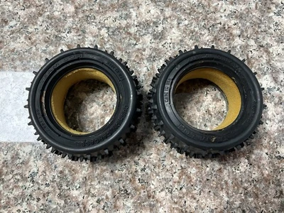 Neumáticos traseros Team Losi A-7321 patrón 1:10 X todoterreno vintage JRX2 JRX PRO JRXT SE Foto 1 de 3