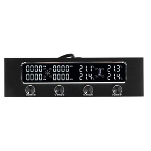Pc Fan Controller Adjustable Speed Lcd Display Temperature Controller With BUU - Afbeelding 1 van 12