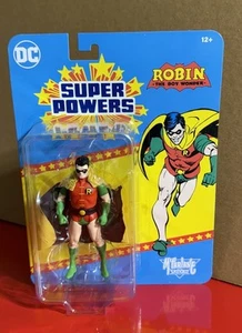 McFarlane DC Super Powers ROBIN (Crowd Fund) Action Figure - Picture 1 of 6