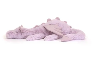 Jellycat Plush Lavender Dragon Purple NWT - Picture 1 of 4