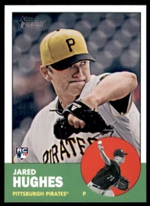 2012 Topps Heritage #184 Jared Hughes Rookie - Picture 1 of 2