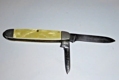 VINTAGE SYRACUSE KNIFE CO NY USA 2- bld. Knife Pocket Knife Circa 1935-1940 - Image 1 of 4