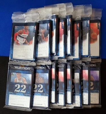 2012 Panini Brilliance 8 Value/Rack Packs Lillard Kawhi AD Klay Beal Kyrie RC - Image 1 of 4