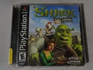 Shrek Treasure Hunt Sony Playstation One PS1 PSX Spiel Komplett Kostenloser Versand - Bild 1 von 3