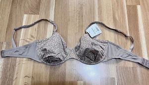Bee Dees Bügel BH Beige mit Blumendruck Gr. 75D „Neu“ - Bild 1 von 8