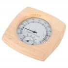 Professional Wooden Sauna Thermometer For Digital Hygrometer Monitoring