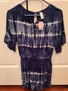 Justice Romper New with Tags Size 12 Tie-dye summer/spring  - Picture 1 of 5