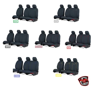 Fundas de asiento de tela para furgoneta a medida 2+1 CITROEN JUMPY 2017 2018 2019 2020 2021 2022 - Imagen 1 de 10