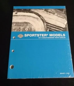 2014 Harley Davidson Manual Sportster Parts Catalog 99451-14a - Picture 1 of 2