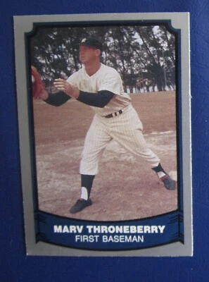1988 Pacific Marv Throneberry (New York Yankees) #48 NRMT/MT - Image 1 of 2