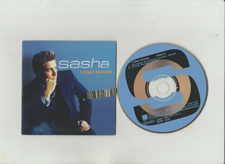 Sasha I feel lonely (1999, 2 versions, cardsleeve)  [Maxi-CD] - Bild 1 von 1