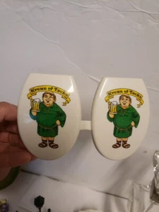 Krewe Of TUCKS Sunglasses PARADE Of TOILETS BOWL LOUISIANA Loyola PUB Toilet Lid - Picture 1 of 7