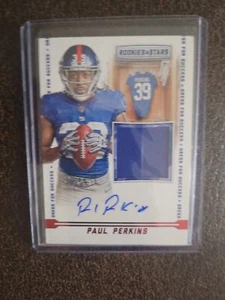 2016 PANINI ROOKIE & STARS PAUL PERKINS DRESS FOR SUCCESS RELIC RC #/49 UCLA - Picture 1 of 2