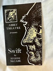 Programma teatrale Abbey Theater "Swift" di Eugene McCabe 1969 Dublino, Irlanda - Foto 1 di 11