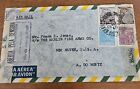  Brazil 1944 Rio  Censored Airmail Cover To Marlin Firearms New Haven CT US